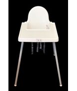 IKEA Antilop High Chair w/ Tray White Baby Toddler Feeding Chair - $29.69