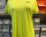 YONEX Women&#39;s Badminton T-Shirts Apparel Sports Tee Lime [90/US:XS] NWT ... - £21.31 GBP