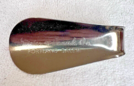 Vintage Meier &amp; Frank Shoehorn Shoe Horn Portland Salem Oregon Metal 3 3... - £9.54 GBP