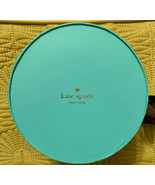Kate Spade Turquoise Blue &amp; Green Empty Gift Box w/Brown Bow - €14,18 EUR