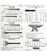 1922 N.T. Bushnell Blacksmith Tools Advertisement Catalogue Hardware DWA22 - $41.12 CAD