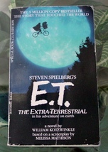 Kotzwinkle E.T. The Extra-Terrestrial-MTI Steven Spielberg&#39;s 1988 Movie Vintage - £9.56 GBP