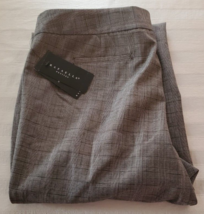 NWT Rafaella Black &amp; Blue Plaid Modern Fit Dress Pants Size 14P - $14.84