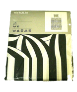 Ikea MYRLILJA Modern Twin Duvet Cover &amp; Pillowcase LTD EDITION (Striped ... - $32.99