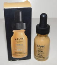 NYX Total Control Pro Drop Foundation Beige 0.43fl OZ New - £13.58 GBP