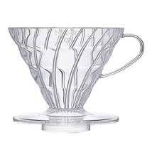 Hario V60 Plastic Coffee Dripper, Size 02, Clear - £15.80 GBP