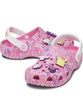 Crocs Unisex Adult Classic Hello Kitty Clog Pink Size: 10 Women/8 Men - £171.49 GBP
