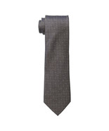 KENNETH COLE REACTION Brown Connected Square Pindot Silk Classic Tie - $19.99