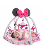 Baby Activity Gym Play Mat Floor Minnie Mouse Tummy Time Toys Infant Pin... - £100.14 GBP