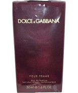 Dolce &amp; Gabbana Pour Femme EDP (1.6 Oz/WOMEN) New/Package Has Small Impe... - $108.87 CAD
