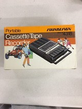 Original Box for a Soundesign portable cassette tape recorder retro model 4318 - £23.69 GBP