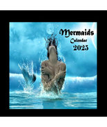 Mermaid Calendar 2025 Mermaid Planner Calendar Mermaid Picture Wall Cale... - $32.00