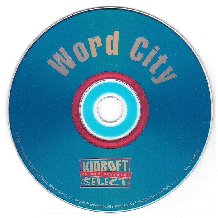 Primary image for Word City (Ages 7-14) (CD, 1995) for Macintosh - NEW CD in SLEEVE
