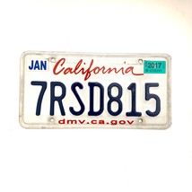 2017 United States California Lipstick Passenger License Plate 7RSD815 - $16.82