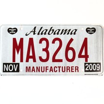 Untagged United States Alabama Heart of Dixie Manufacturer License Plate... - $16.82