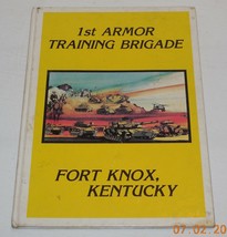 1st armor training brigade yearbook Fort Knox Kentucky Jan 18th 1996 - £400.13 GBP