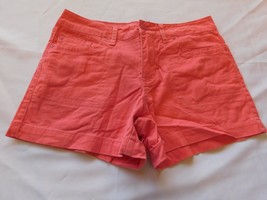 Faded Glory Shorts Women&#39;s Ladies Size 8 Shorts Dark Pink GUC - £23.73 GBP