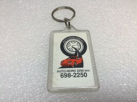 Vintage Car Dealer Promo Key Ring AUTO-NORD 2250 Keychain Porte-clés Chi... - £5.62 GBP