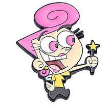 New Horizons Production Wanda Fairy Cartoon Character Metal Enamel Pin - $14.78