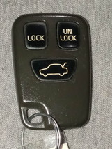 Keyless Entry Remote Fob Replacement for Volvo 1998-2001 3 Button In Gre... - £11.84 GBP