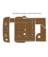 1998-2002 Sea Ray Sundancer 310 Swim Platform Cockpit Pad Boat EVA Teak ... - $1,913.42 CAD