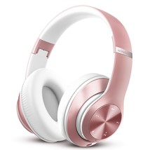 Bluetooth Headphones Over-Ear, 60 Hours Playtime Foldable Lightweight Wireless H - £35.38 GBP