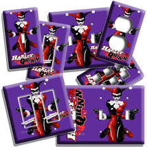 Harley Quinn Bad Girl Comics Villain Light Switch Outlet Wall Plate Room Hd Art - £8.77 GBP+