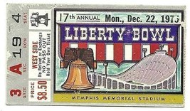 1975 Liberty Bowl ticket stub USC Trojans Texas A &amp; M Aggies - £65.04 GBP