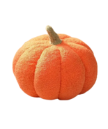 Anyhouz Throw Pillows Orange Lamb Fleece Pumpkin Plush Toys for Home Decor - £38.81 GBP