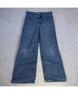 Old Navy Loose Fit Jeans Boys Size 10 Regular Blue 100% Cotton Adjustabl... - £7.85 GBP