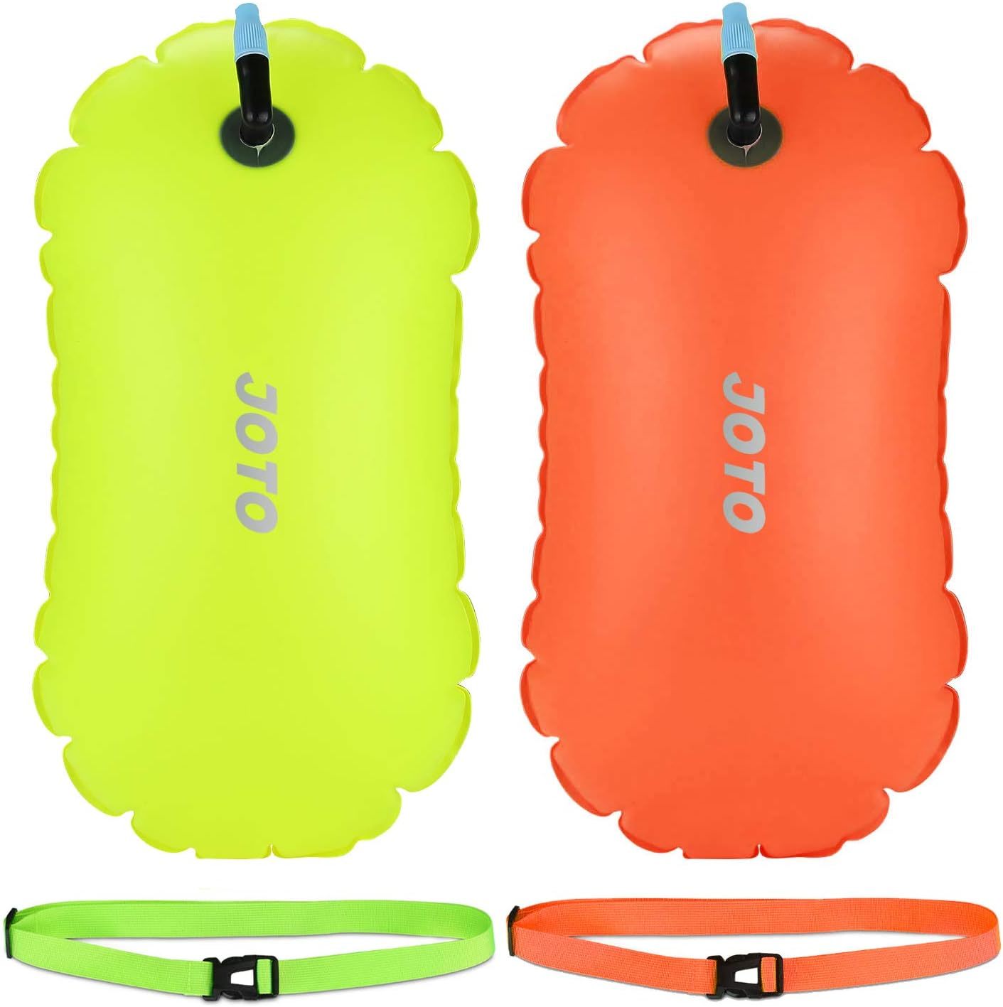 Joto Swim Buoy Floats, Swimming Bubble Safety Floats, 2 Pack, And Snorke... - $30.98
