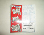 2005 Suzuki Moto &amp; Atv Prêt Référence Manuel K5 Modèles Usine OEM 05 - $15.94