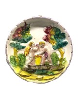 Capodimonte Mini Decorative Wall Plate Collectible - £36.81 GBP