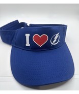 Vintage NHL Tampa Bay Lightning &quot;I Heart Lightning&quot; Visor - Adjustable -... - €7,47 EUR
