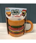Sponge Bob Square Pants Krabby Patties 14 oz Mug with Candy Gift Set - $12.12 CAD