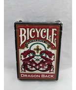 Bicycle Dragon Back Red Back Playing Card Deck Complete - $12.14 CAD