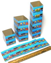 6pc 1979-80 Aurora Afx Slot Car Data Race Sound Tower Cardboard Decorations 1423 - £7.06 GBP