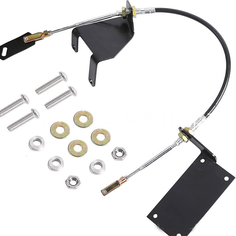 Transfer Case Cable Shift Linkage Upgrade Heavy Duty Fit For Jeep Wrangl... - $108.03