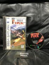 Black Fire Sega Saturn CIB Video Game - £26.50 GBP