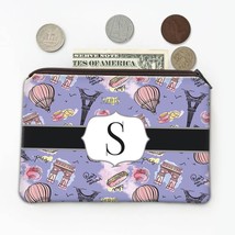 Sweet Paris : Gift Coin Purse Sixteen Adventure Hot Air Balloon Feminine Pattern - £8.03 GBP