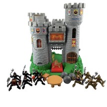 Fisher-Price Vintage 1994 Great Adventures Castle Playset 11 Knights Cannonballs - £158.19 GBP