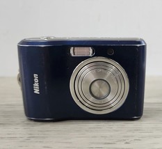 Nikon COOLPIX L18 8.0 MP Blue Digital Camera - For Parts or Repair - $9.74