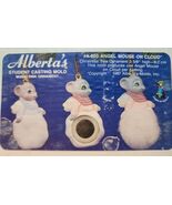 VTG 1987 Alberta&#39;s Student Ceramic Casting Mold A-500 Angel Mouse on Cloud - $555.55 MXN