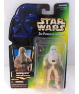 1997 Star Wars Power of The Force Imperial Snowtroooper on Opened Card N... - $24.70