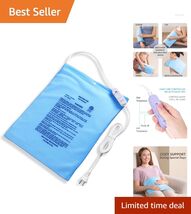 Compact Electric Heating Pad - Moist &amp; Dry Heat Options, Perfect for Nec... - $39.55
