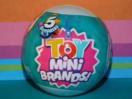 Zuru Mini Brands 1X Sealed Ball Toy Brands 5 Surprise Toy Series Capsule - £7.81 GBP