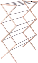 5001 Collapsible Folding Wooden Clothes Drying Rack for La - $75.23
