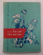 Vintage Book - The New Fun With Dick and Jane - Basic Reader - c1951 - $88.53 MXN