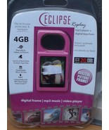 Eclipse Replay 4gb Digital Picture Frame Keychain / MP3 Player PINK COLO... - $31.67