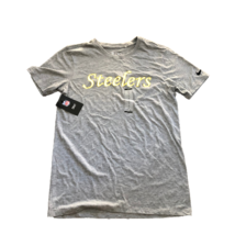 New NWT Pittsburgh Steelers Nike Tri-Blend Historic Crackle Size Small T-Shirt - £19.51 GBP